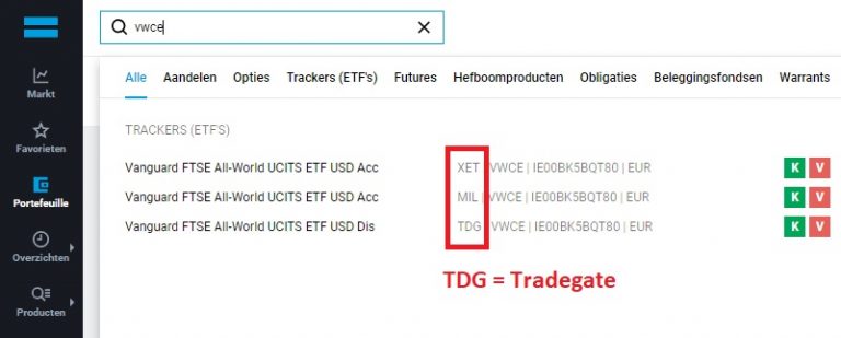DEGIRO Tradegate 1