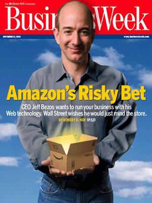 Amazon's Risky Bet cover of BusinessWeek