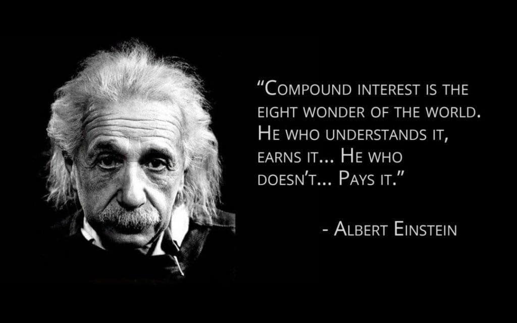 Quote Einstein over Compound Interest