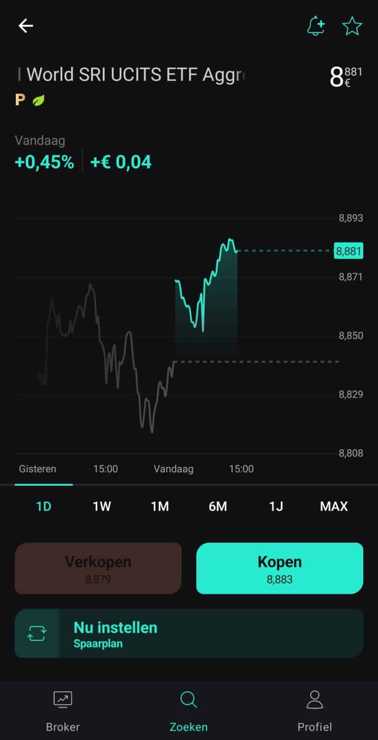 Scalable Capital Beleggingsplan instellen 1