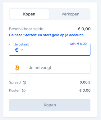 weinig-geld-crypto-kopen